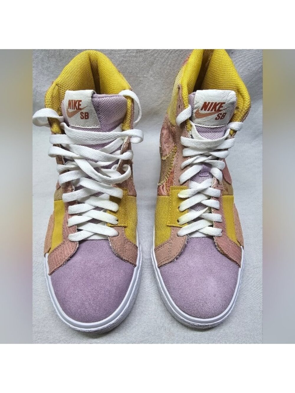 Nike SB Zoom Blazer Mid Men size 6 Premium DM0859-700 Sanded Gold Unisex - Picture 6 of 16